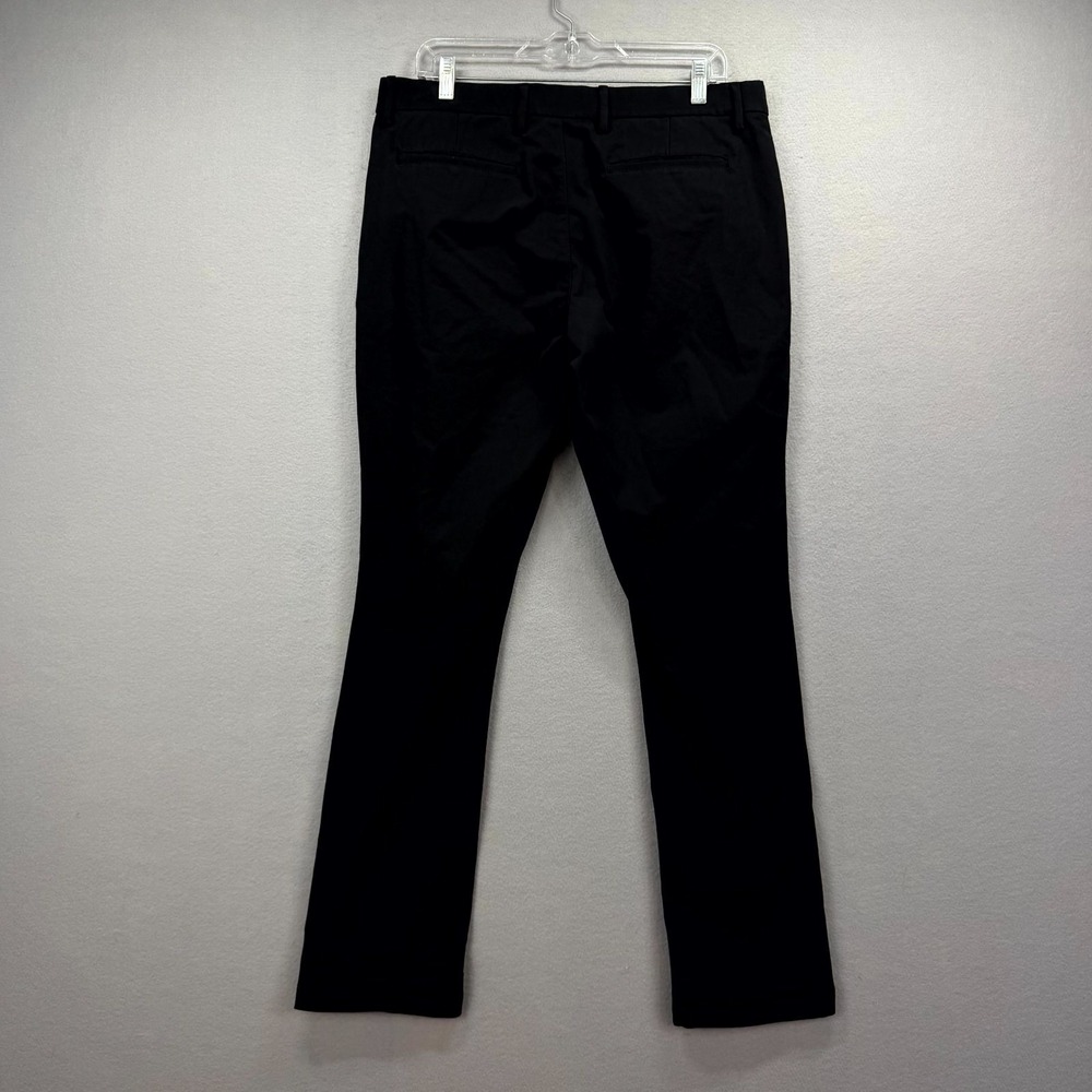 Old Navy Ultimate Tech Slim Pants Men 34x32 Black Golf Built-In Flex Straight - Picture 4 of 13